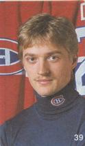 1987-88 Vachon Montreal Canadiens Stickers #39 Kjell Dahlin Front