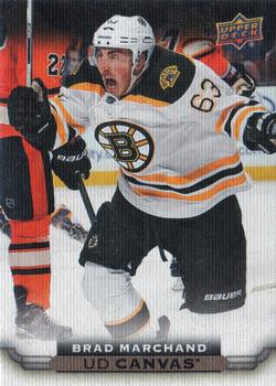 2015-16 Upper Deck - UD Canvas #C7 Brad Marchand Front