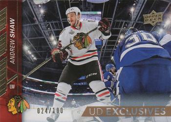 2015-16 Upper Deck - UD Exclusives #38 Andrew Shaw Front