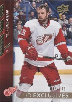 2015-16 Upper Deck - UD Exclusives #65 Riley Sheahan Front
