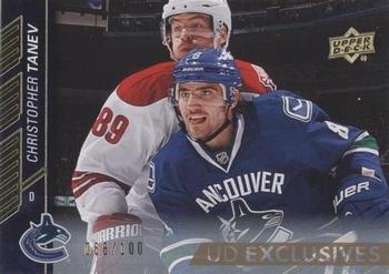 2015-16 Upper Deck - UD Exclusives #178 Chris Tanev Front