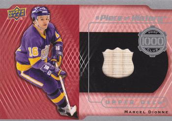 2015-16 Upper Deck - A Piece Of History 1000 Point Club #PC-MD Marcel Dionne Front