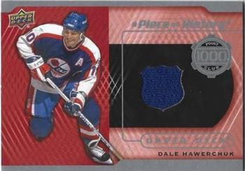 2015-16 Upper Deck - A Piece Of History 1000 Point Club #PC-DH Dale Hawerchuk Front