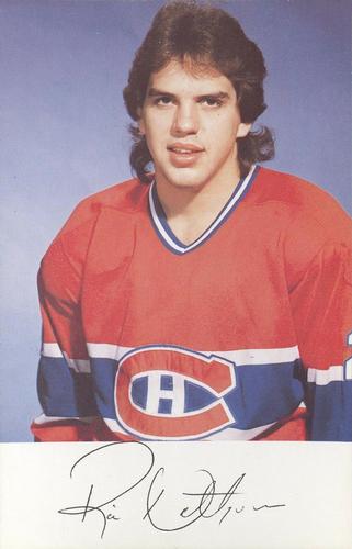 1982-83 Montreal Canadiens Postcards #NNO Ric Nattress Front