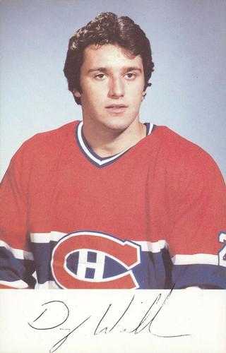 1982-83 Montreal Canadiens Postcards #NNO Doug Wickenheiser Front