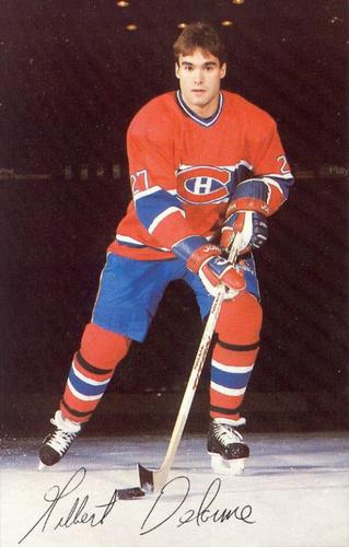 1983-84 Montreal Canadiens #NNO Gilbert Delorme Front