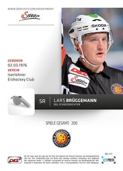 2012-13 Playercards (DEL) #DEL-373 Lars Bruggemann Back