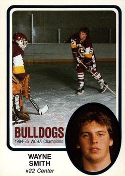 1985-86 Minnesota-Duluth Bulldogs (NCAA) #6 Wayne Smith Front