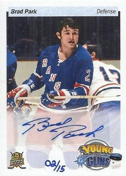 2014-15 Upper Deck - 25th Anniversary Young Guns Tribute Priority Signings Spring Expo #PS-BP Brad Park Front