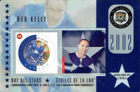 2002 Canada Post NHL All-Stars #5 Red Kelly Front