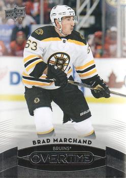 2015-16 Upper Deck Overtime #4 Brad Marchand Front