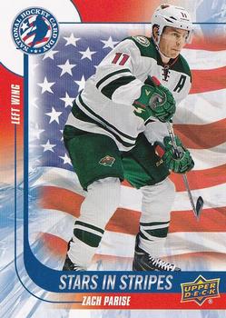 2016 Upper Deck National Hockey Card Day USA #USA3 Zach Parise Front