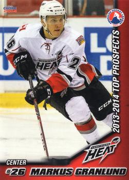 2013-14 Choice AHL Top Prospects #2 Markus Granlund Front