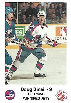 1988-89 Winnipeg Jets Police #NNO Doug Smail Front