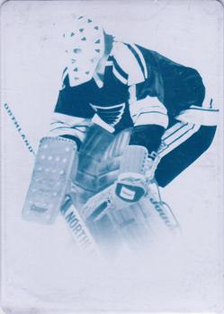 2015-16 Upper Deck Trilogy - Printing Plates Cyan #97 Mike Liut Front