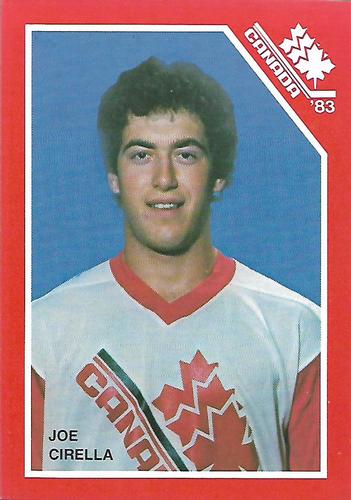 1983 Canadian National Juniors #NNO Joe Cirella Front