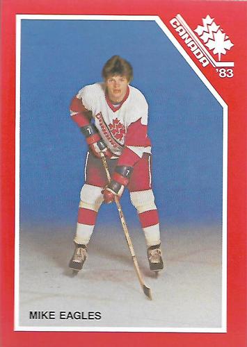 1983 Canadian National Juniors #NNO Mike Eagles Front