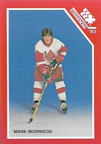 1983 Canadian National Juniors #NNO Mark Morrison Front