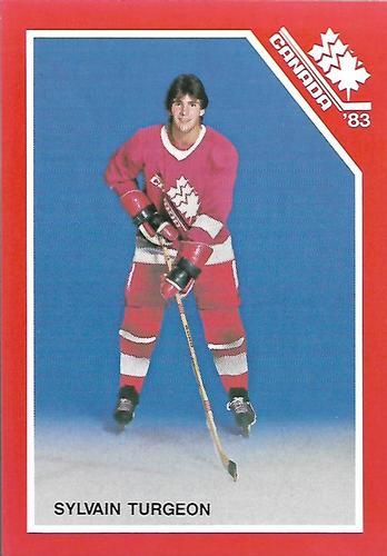 1983 Canadian National Juniors #NNO Sylvain Turgeon Front