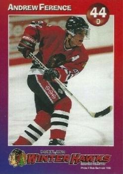1997-98 Taco Bell Portland Winterhawks (WHL) #23 Andrew Ference Front