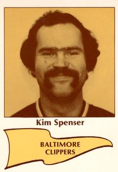 1979-80 Baltimore Clippers (EHL) #NNO Kim Spencer Front