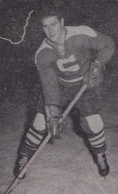 1952-53 St. Lawrence Sales (QSHL) #100 Lyall Wiseman Front