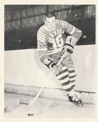 1960-61 Cleveland Barons (AHL) #NNO Ron Attwell Front