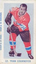 1968-69 Montreal Canadiens IGA Series 1 #NNO Yvan Cournoyer Front
