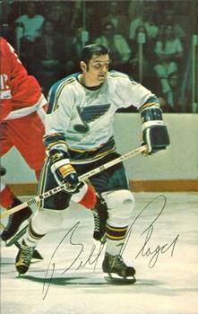 1971-72 St. Louis Blues #NNO Bill Plager Front
