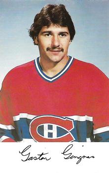 1980-81 Montreal Canadiens #NNO Gaston Gingras Front