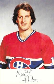 1981-82 Montreal Canadiens #NNO Keith Acton Front