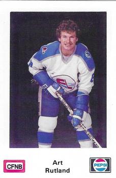 1982-83 Fredericton Express (AHL) Police #21 Art Rutland Front