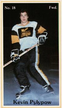 1982-83 Brandon Wheat Kings (WHL) Police #2 Kevin Pylypow Front