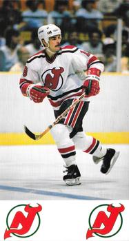 1984-85 New Jersey Devils Postcards #NNO Rich Preston Front