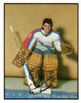 1984-85 Kitchener Rangers (OHL) Police #10 Dave Weiss Front