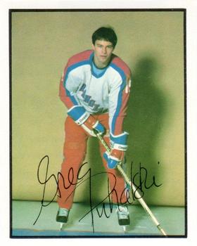 1984-85 Kitchener Rangers (OHL) Police #19 Greg Puhalski Front