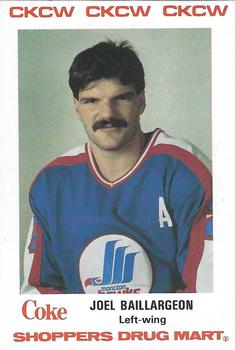 1987-88 Moncton Hawks (AHL) Police #1 Joel Baillargeon Front