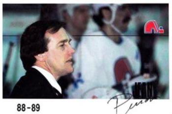 1988-89 Quebec Nordiques #NNO Jean Perron Front