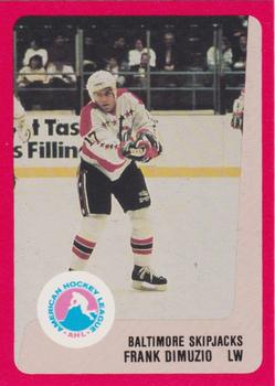 1988-89 ProCards Baltimore Skipjacks (AHL) #NNO Frank Di Muzio Front