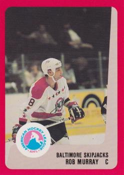 1988-89 ProCards Baltimore Skipjacks (AHL) #NNO Rob Murray Front
