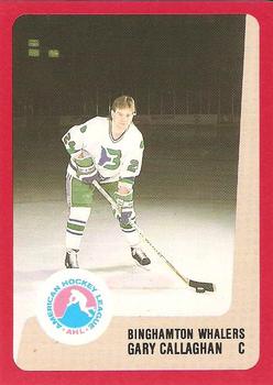 1988-89 ProCards Binghamton Whalers (AHL) #NNO Gary Callaghan Front