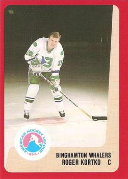 1988-89 ProCards Binghamton Whalers (AHL) #NNO Roger Kortko Front