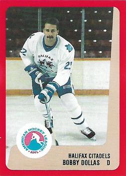 1988-89 ProCards Halifax Citadels (AHL) #NNO Bobby Dollas Front