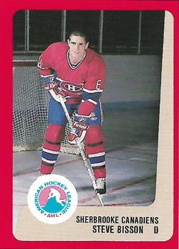 1988-89 ProCards Sherbrooke Canadiens (AHL) #NNO Steve Bisson Front