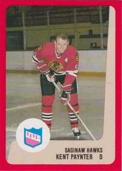 1988-89 ProCards Saginaw Hawks (IHL) #NNO Kent Paynter Front