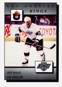 1989-90 Smokey Los Angeles Kings #15 Jay Miller Front