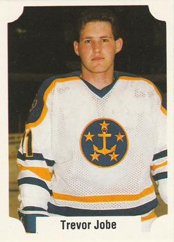 1989-90 Pinch Hit Hampton Roads Admirals (ECHL) #NNO Trevor Jobe Front