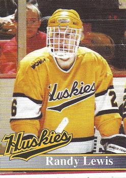 1991-92 Michigan Tech Huskies (NCAA) #NNO Randy Lewis Front