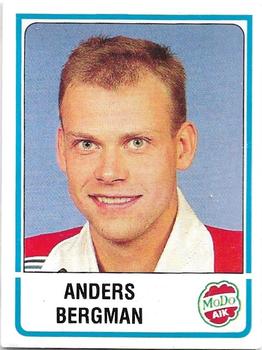 1986-87 Panini Ishockey (Swedish) Stickers #192 Anders Bergman Front