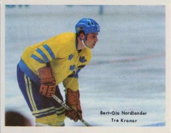 1970-71 Cumulus Mastar-Serien (Swedish) #52 Bert-Ola Nordlander Front